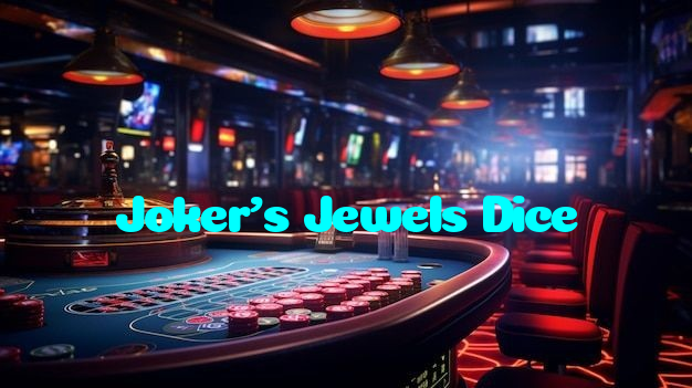 Joker's Jewels Dice casino presented on mobile device in Pakistan with slots and live games