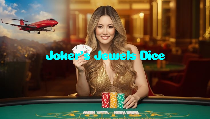 Joker's Jewels Dice casino presented on mobile device in Pakistan with slots and live games